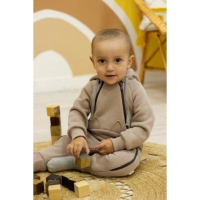 Комбинезон Котик GulSara 73.32Ф серо-бежевый 01